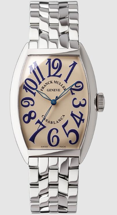 Review Buy Franck Muller CASABLANCA Replica Watch for sale Cheap Price 6850MCASA OAC salmon dial